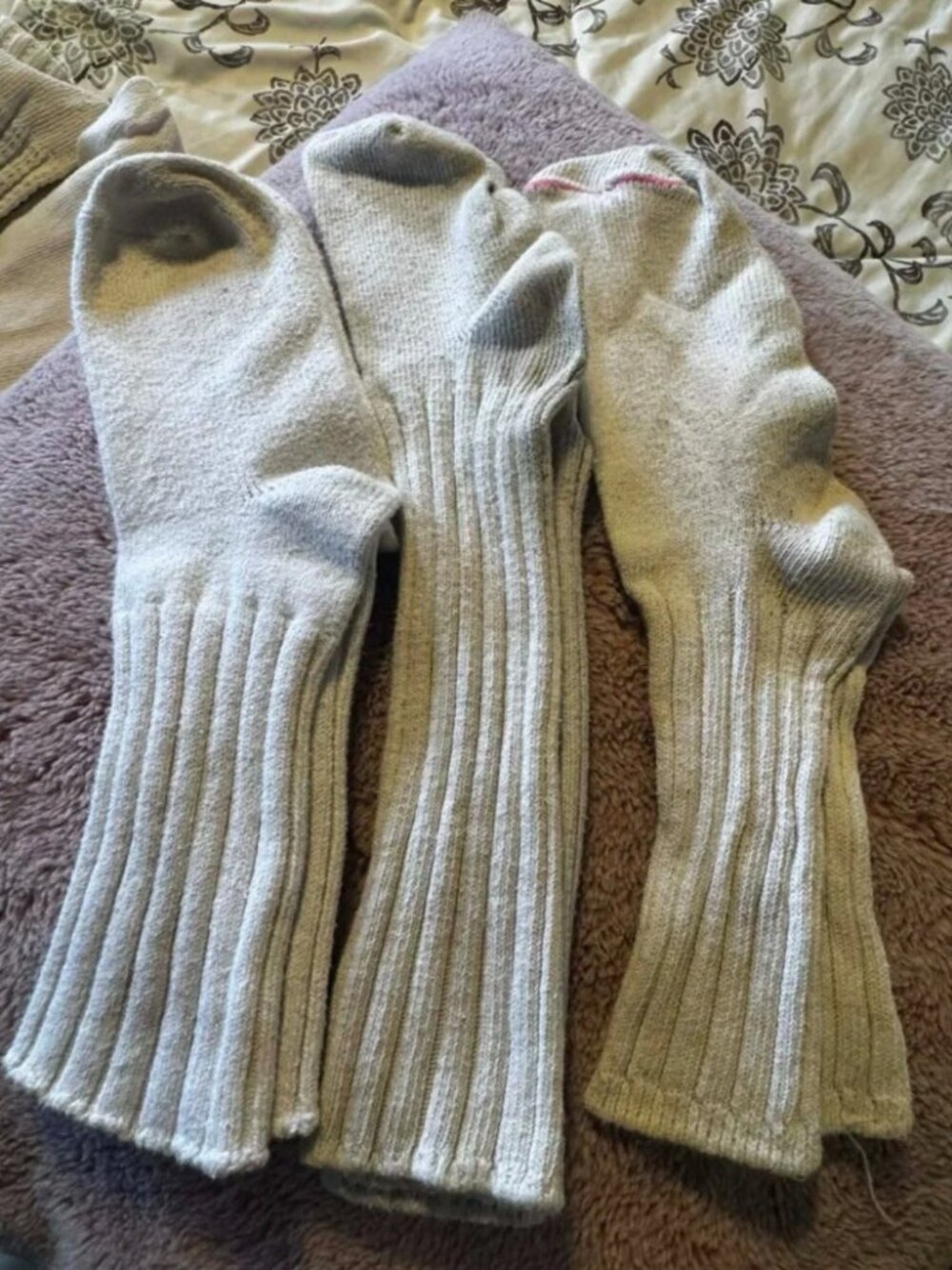 20 + Pairs of Vintage Slouch - Scrunch and Turn Cuff socks Mostly cotton - Picture 1 of 10